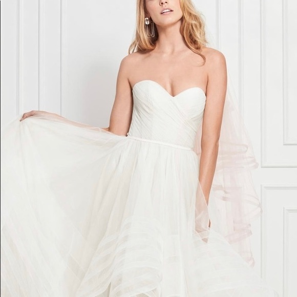 Wtoo by Watters Maisie Wedding Dress (Style 12800K), Size 6, Ivory - Picture 4 of 6